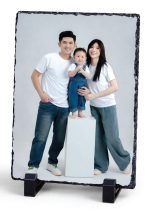 Personalised Photo Slate, Square-Shaped Rock Slate Pictures - Image 6