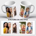 Custom Personalised Mug 11oz 1-10 Picture Cup Gift Any Occasion Text Logo Design - Image 5