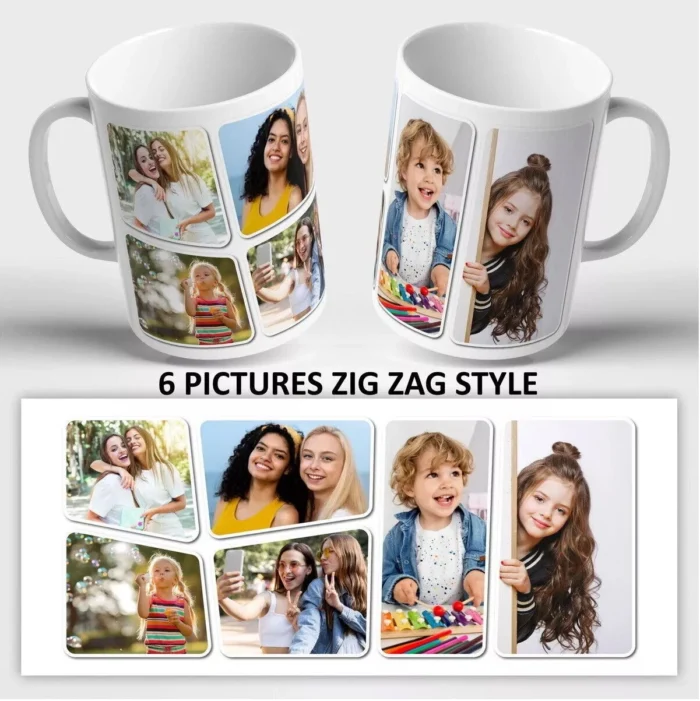 Personalised Custom Mug Gift 1 - 10 Pictures Text Cup Coffee Tea Present Photos - Image 7