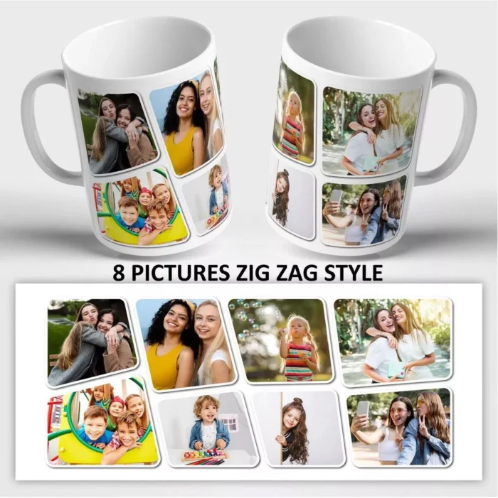 Personalised Custom Mug Gift 1 - 10 Pictures Text Cup Coffee Tea Present Photos - Image 8