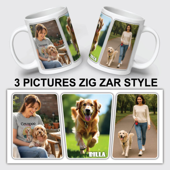 Custom Personalised Mug 11oz Text Pictures Cup Gift Dog Lover Idea Any Occasion - Image 4