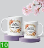Personalised Islamic Couples Gift Mug Nikkah Anniversary Wedding Half His Deen - Image 11