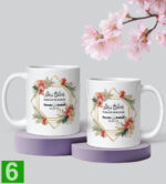 Personalised Islamic Couples Gift Mug Nikkah Anniversary Wedding Half His Deen - Image 7