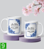 Personalised Islamic Couples Gift Mug Nikkah Anniversary Wedding Half His Deen - Image 10