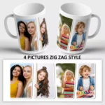 Custom Personalised Mug 11oz 1-10 Picture Cup Gift Any Occasion Text Logo Design - Image 5