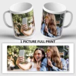 Custom Personalised Mug 11oz 1-10 Picture Cup Gift Any Occasion Text Logo Design - Image 2