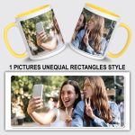 Personalised Custom Picture Mug Custom 1–10 Images Rectangles Style Design Any Photo & Text Personalised Gift Idea - Image 2