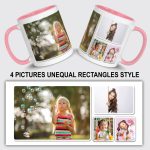 Personalised Custom Picture Mug Custom 1–10 Images Rectangles Style Design Any Photo & Text Personalised Gift Idea - Image 5