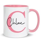 Personalised Initial Name Colour Mug Custom Coffee Tea Cup Gift for Him Her - Image 3