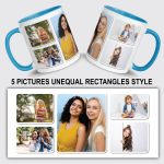Personalised Custom Picture Mug Custom 1–10 Images Rectangles Style Design Any Photo & Text Personalised Gift Idea - Image 6