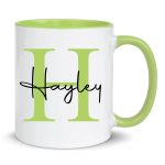 Personalised Initial Name Colour Mug Custom Coffee Tea Cup Gift for Him Her - Image 7
