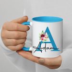 Personalised Custom Initial Name Mug Coffee Tea Cup For Unique Gift - Image 13