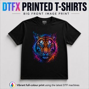 Custom DTF Printed T Shirt UK