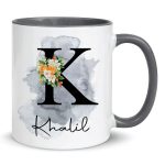 Personalised Custom Mug Stylish Initial with Name Unique Gift Idea - Image 4