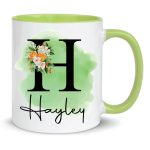 Personalised Custom Mug Stylish Initial with Name Unique Gift Idea - Image 5
