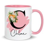 Personalised Custom Mug Stylish Initial with Name Unique Gift Idea - Image 8