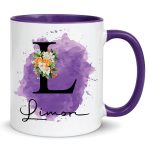 Personalised Custom Mug Stylish Initial with Name Unique Gift Idea - Image 9