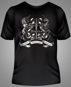 T Shirt Artwork Design on Computer