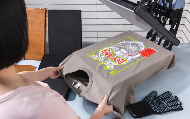 T Shirt Machine Printing Process