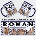 Personalised Mug, Coloured Inner and Handle Mug Stylish Initial with Name, Gift for Birthday - Image 11