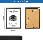 Personalised Photo Frame with Any Photo Pictures Text Logo For Graduation