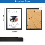 Personalised Photo Frame with Any Photo Pictures Text Logo For Graduation