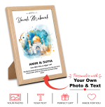 Personalised Photo Frame with Any Photo Pictures Text Logo For Umrah