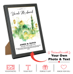 Personalised Photo Frame with Any Photo Pictures Text Logo For Umrah