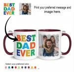 Personalised Coffe Mug Color Maroon