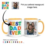 Personalised anniversary mug with custom design