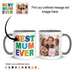 Personalised mug designed as a gift for Mum