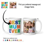 Personalised mug created for Mother's Day