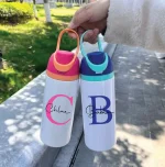 Personalised water bottle designed as a gift for Mum