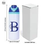 Custom children's water bottle with personalised name