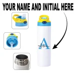 Personalised stainless steel water bottle