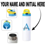 Personalised stainless steel water bottle